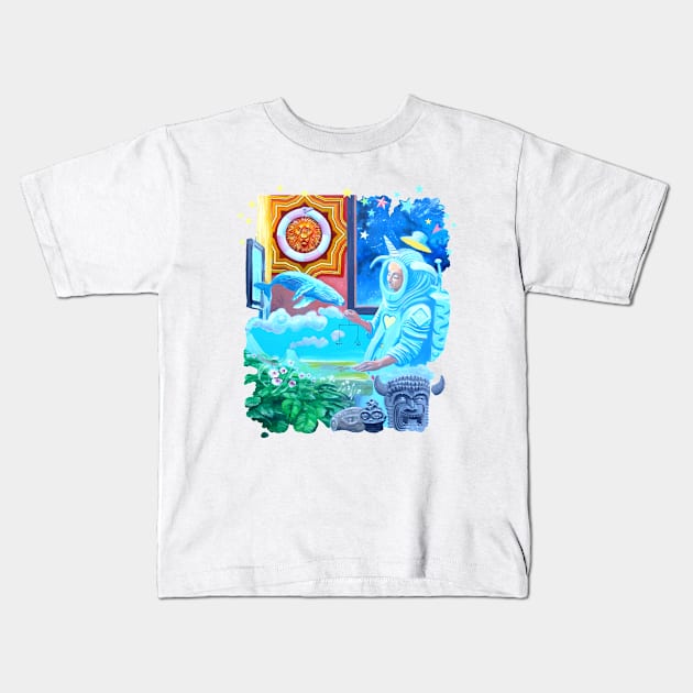 Balance Kids T-Shirt by WaldekBorowski